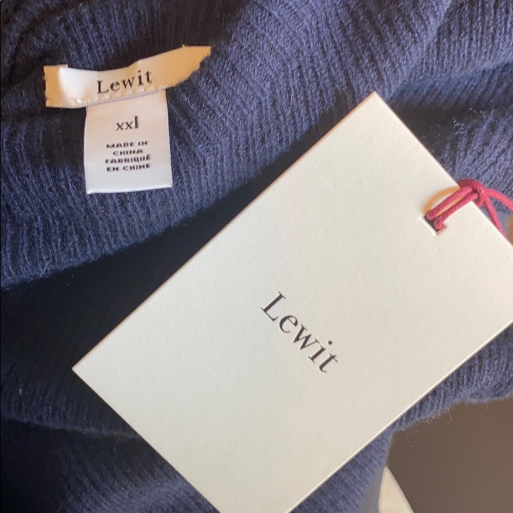Lewit Twist Keyhole Detail Ribbed Wool & Cashmere - Picture 3 of 6